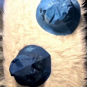 Denim bucket hat